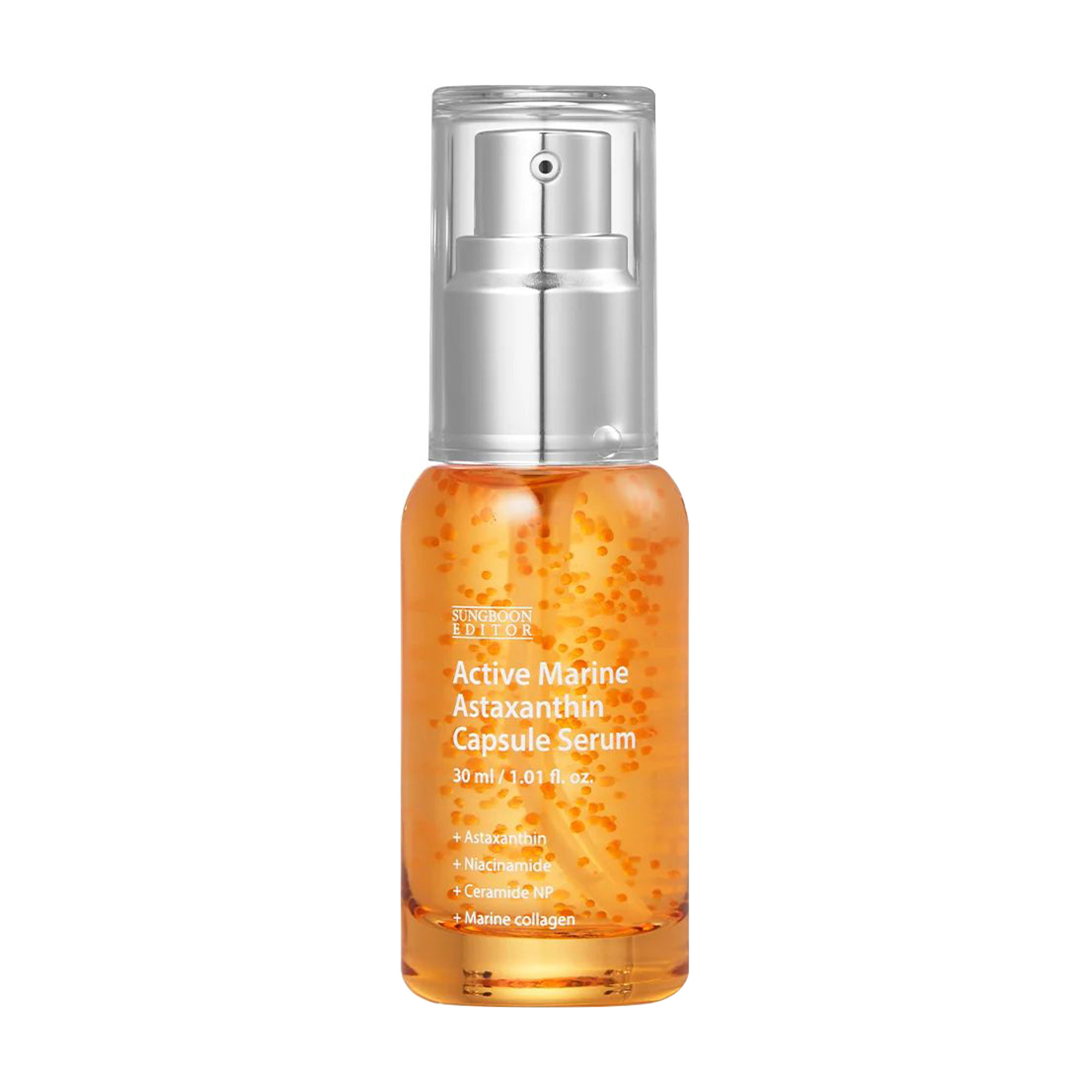 Сироватка для обличчя Sungboon Editor Active Marine Astaxanthin Capsule Serum, 30 мл